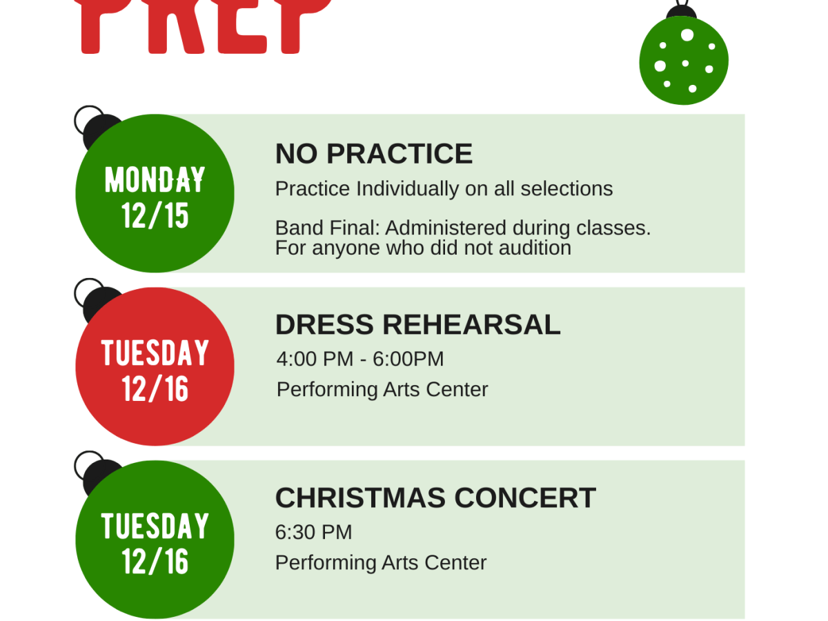 THIS WEEK: Concert&nbsp;Prep